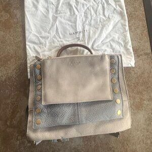 Hammitt Craig Sandstone Leather Handbag